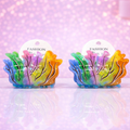 Colorful Shell Hair Claw Clip with Strong Hold